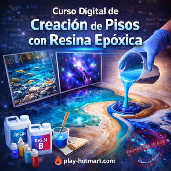 Curso Digital de Creación de Pisos con Resina Epóxica