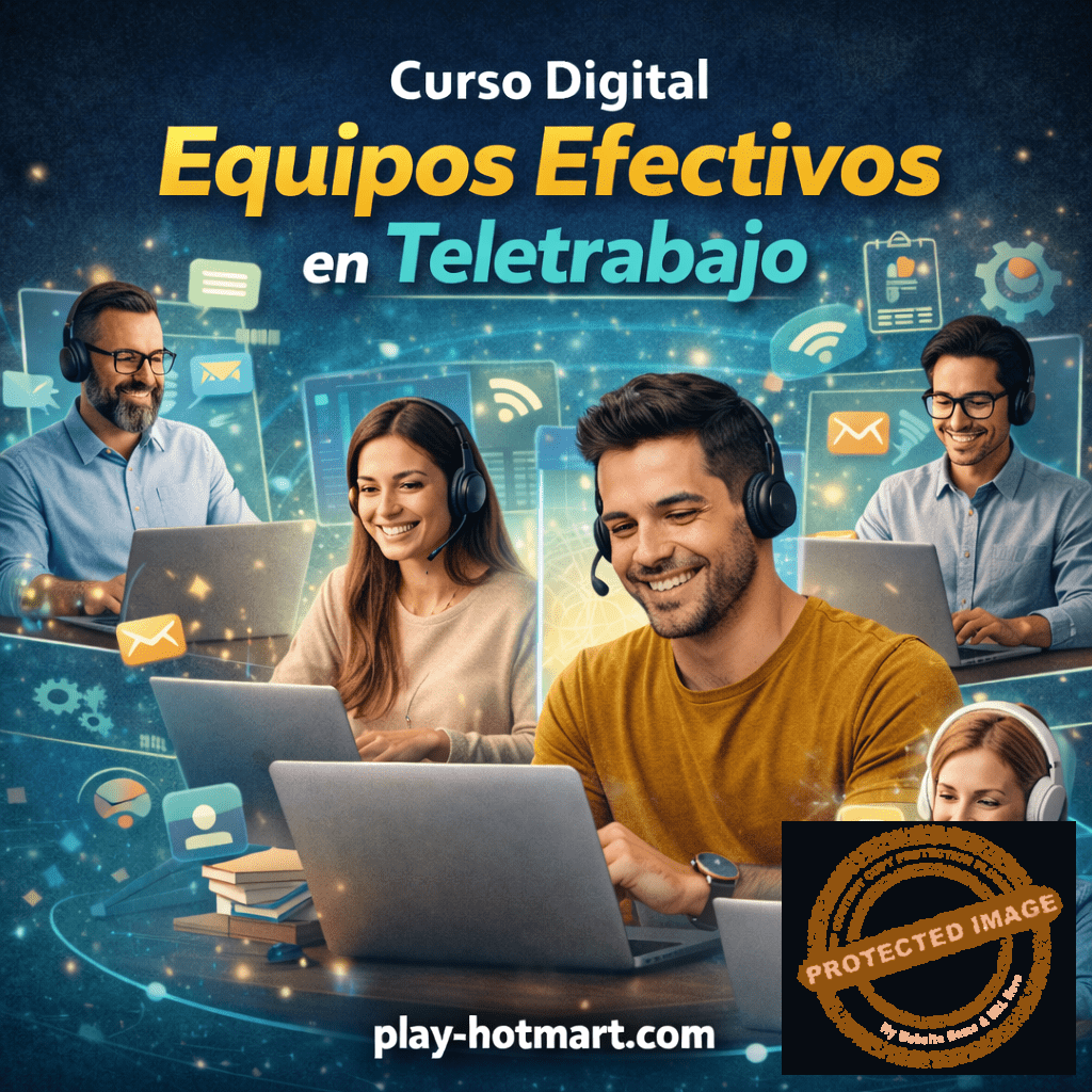 Curso Digital Equipos Efectivos en Teletrabajo